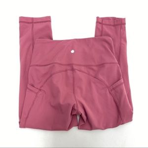 Yogalicious Pink Cropped Leggings Will Size S